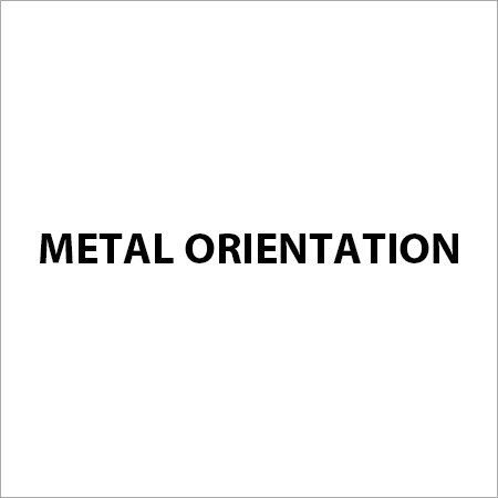 OrientaÃ§Ã£o de metal